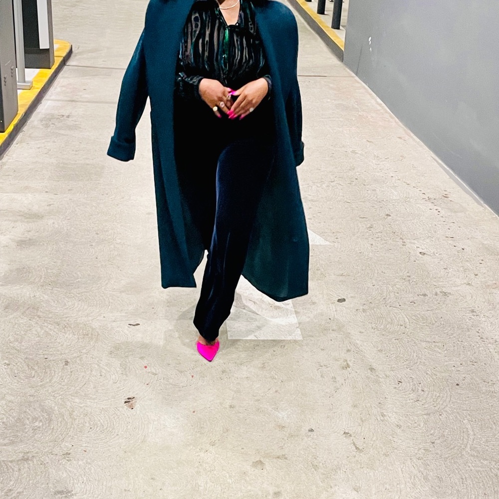 Green over coat